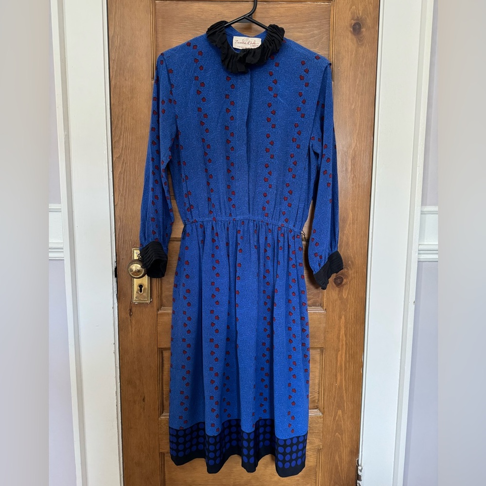 Zandra Rhodes Silk Dress